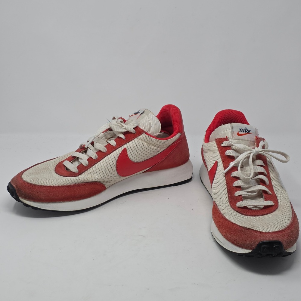 Nike Air Tailwind 79 White University Red Suede Sneakers 487754-101 Mens 9.5